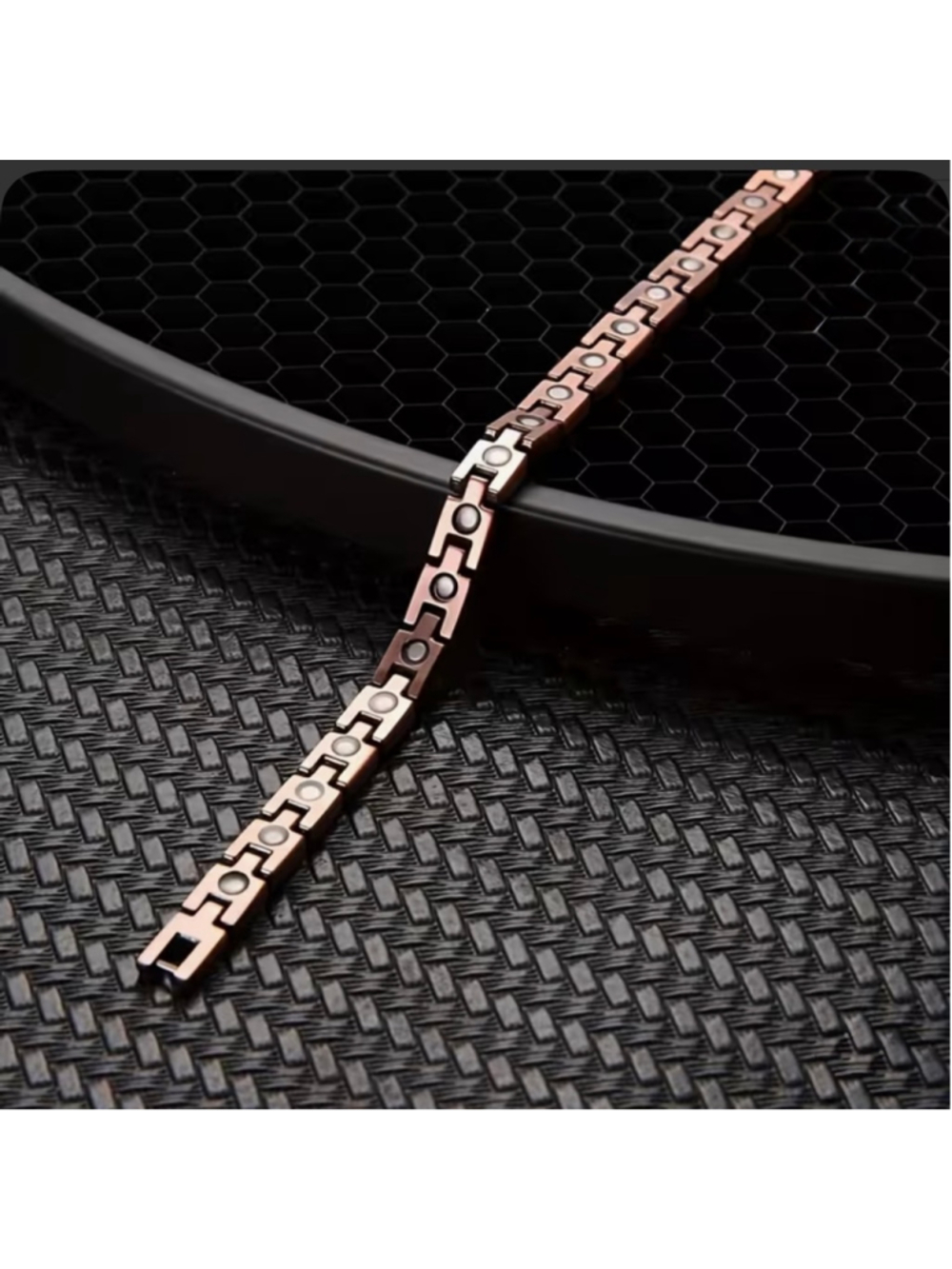 Fashion Magnetic Copper Bracelet One Size